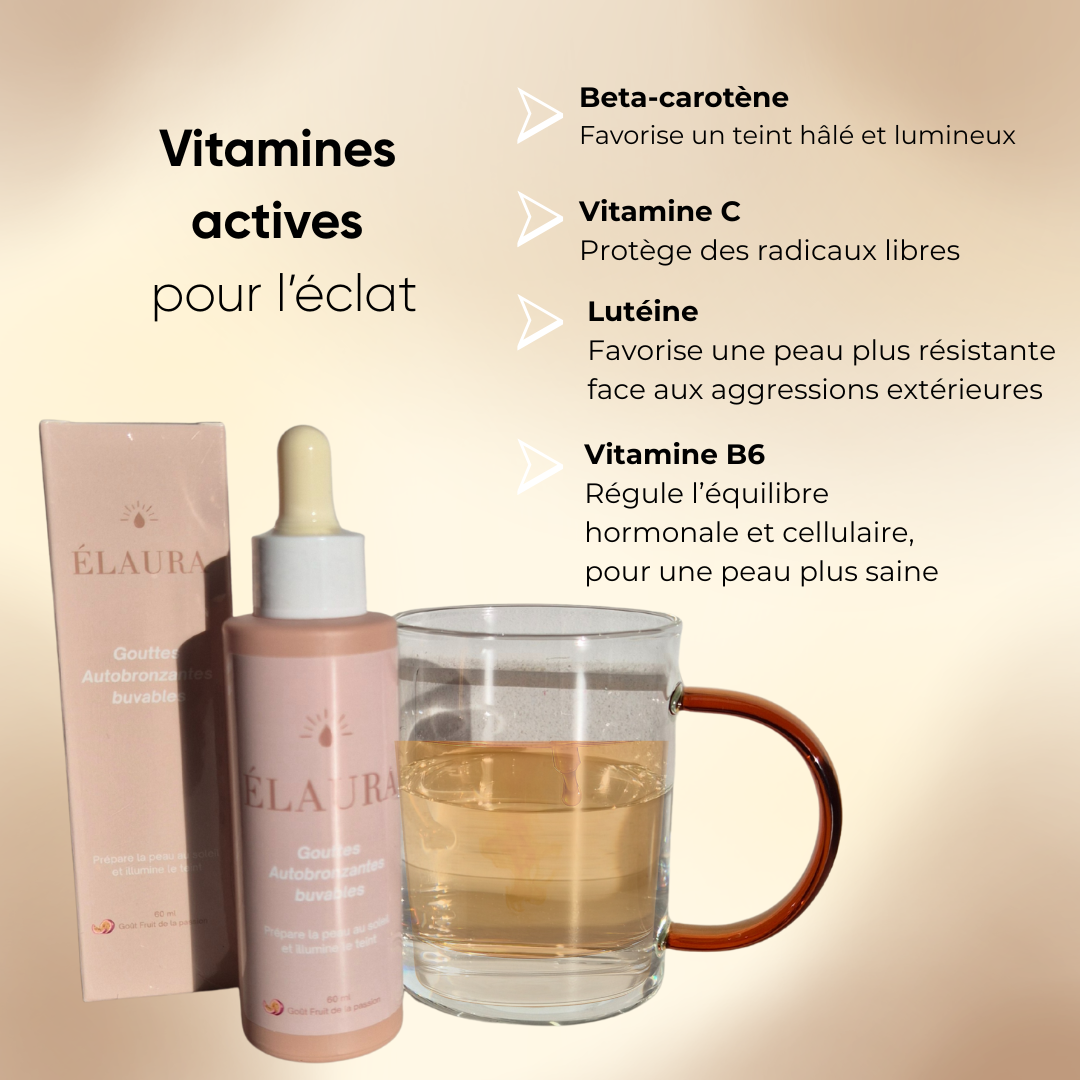 Gouttes Activatrices de bronzage à boire