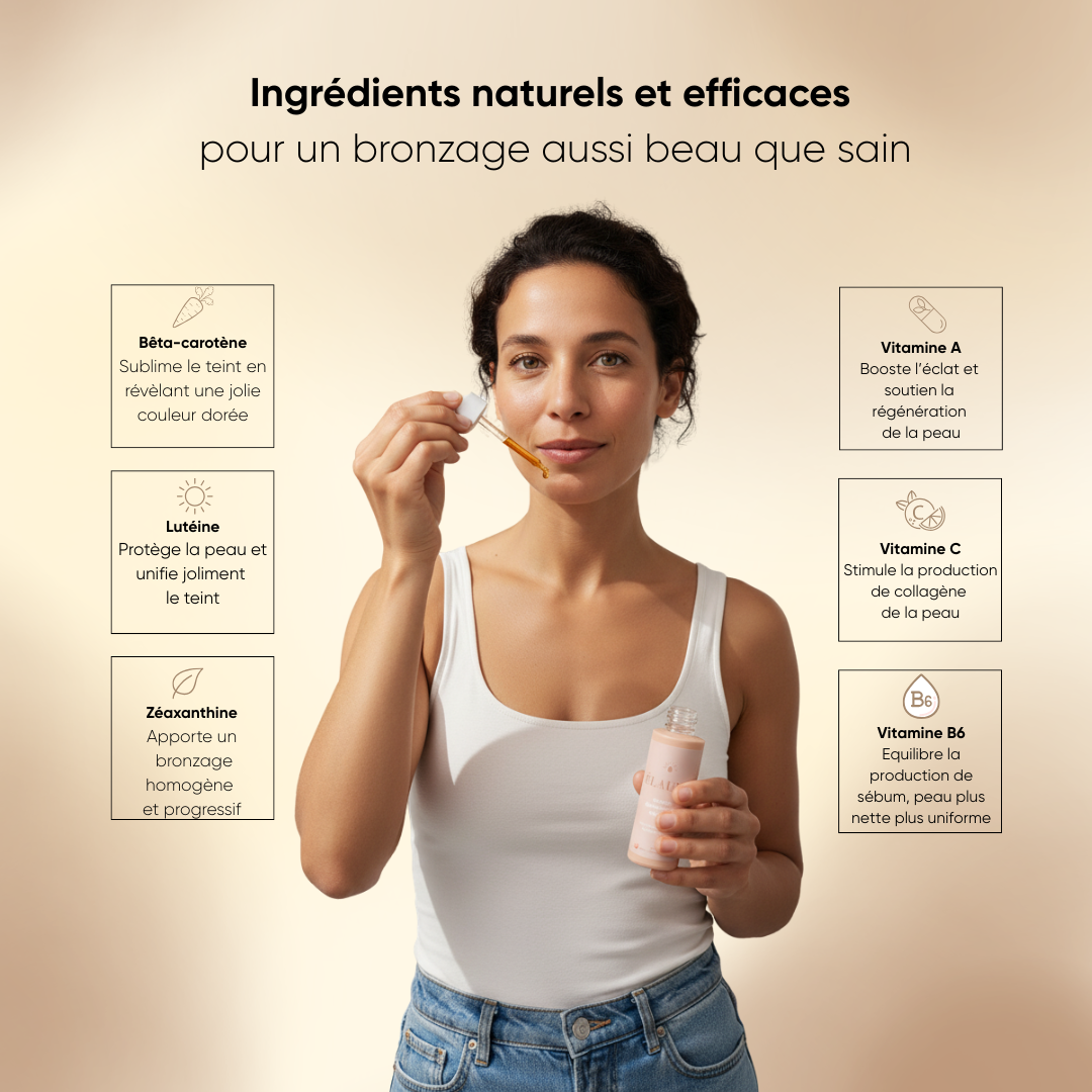 Gouttes Activatrices de bronzage à boire