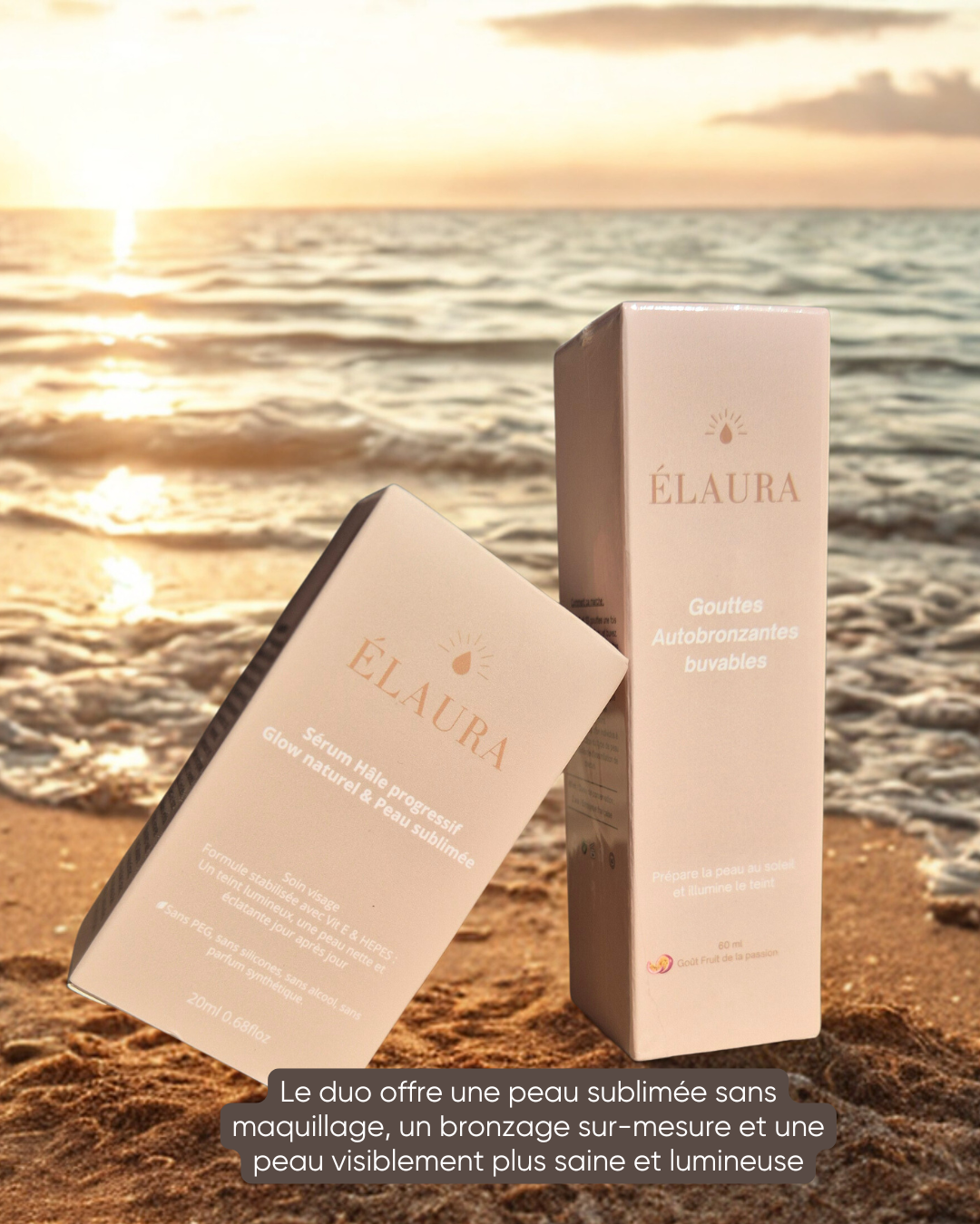 Duo Bain de Soleil - rituel solaire et glow pour la peau