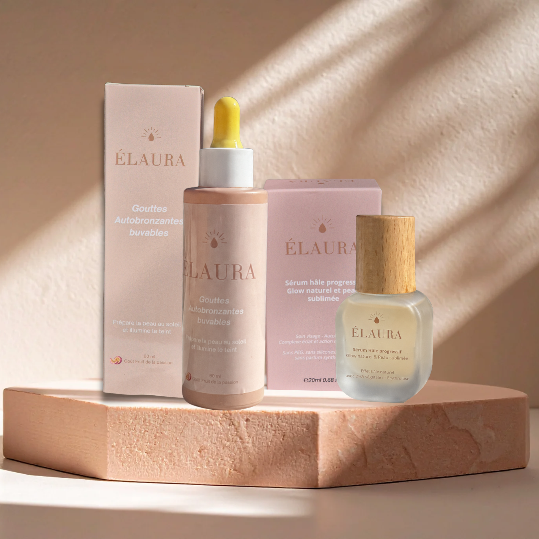 Duo Bain de Soleil - rituel solaire et glow pour la peau