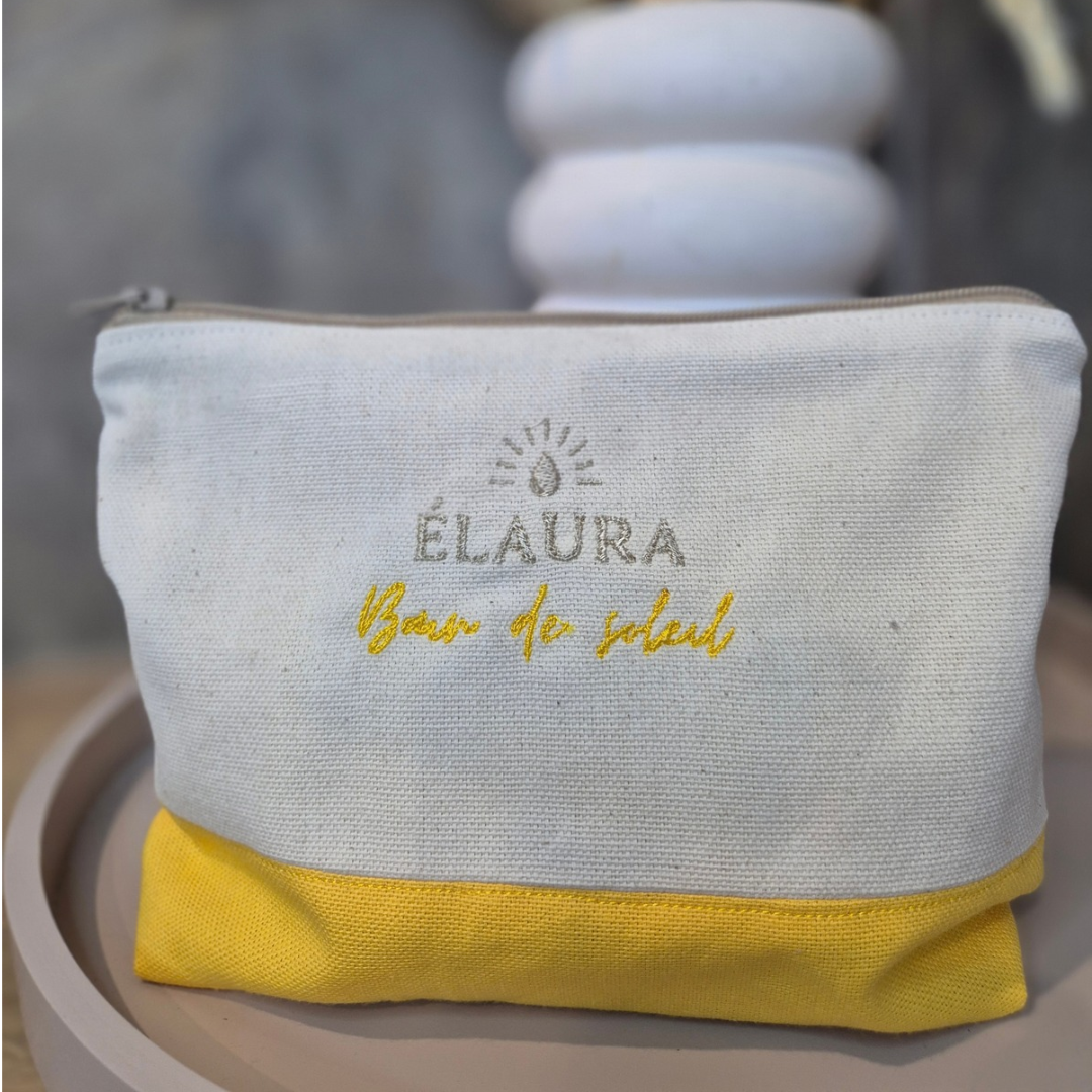 Trousse beauté Bain de Soleil - Faite Main