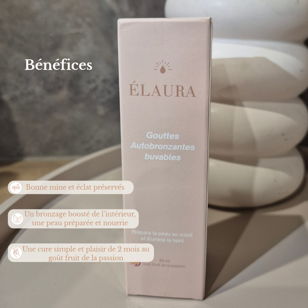 Gouttes à boire Bain de Soleil - complément glow intérieur