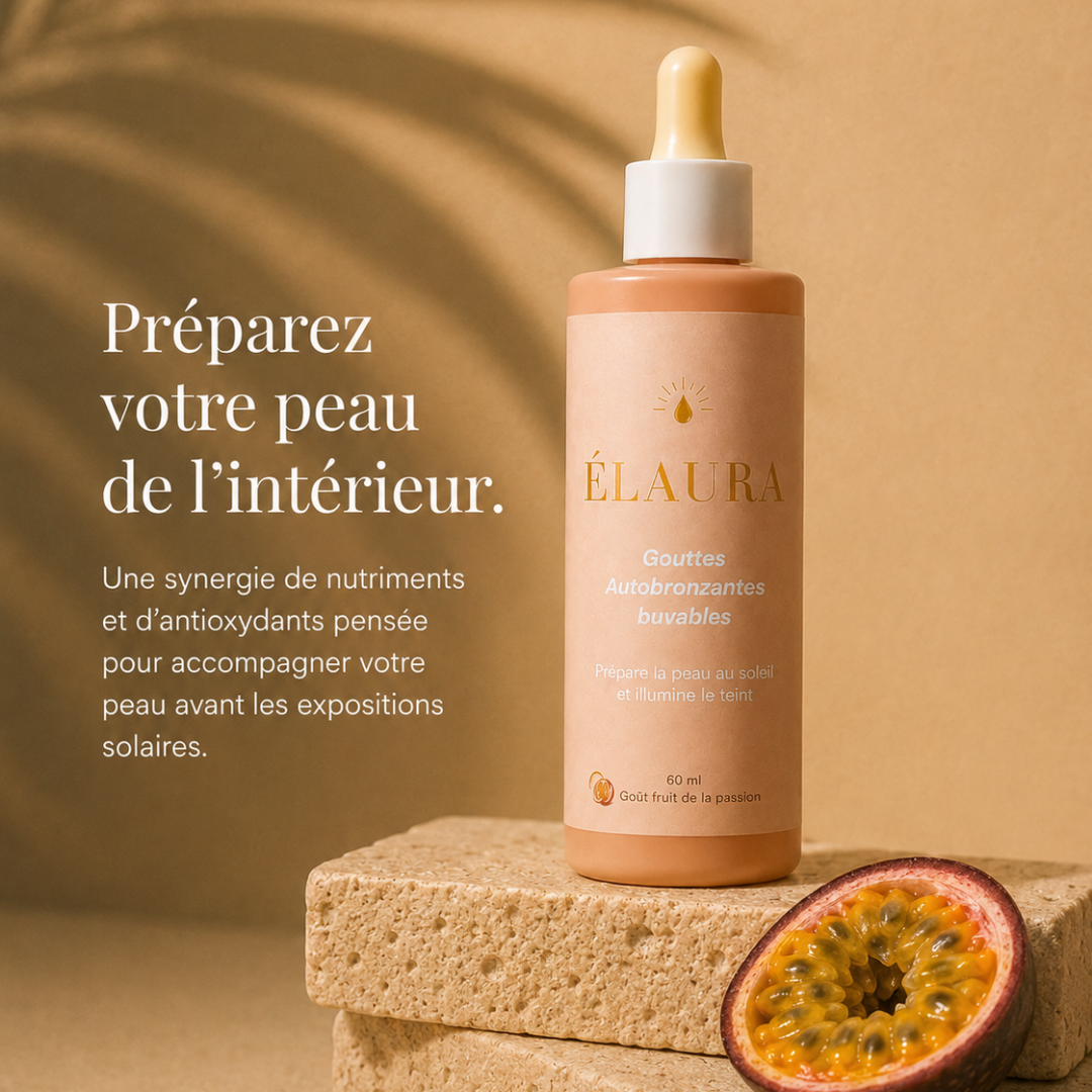 Gouttes à boire Bain de Soleil - complément glow intérieur