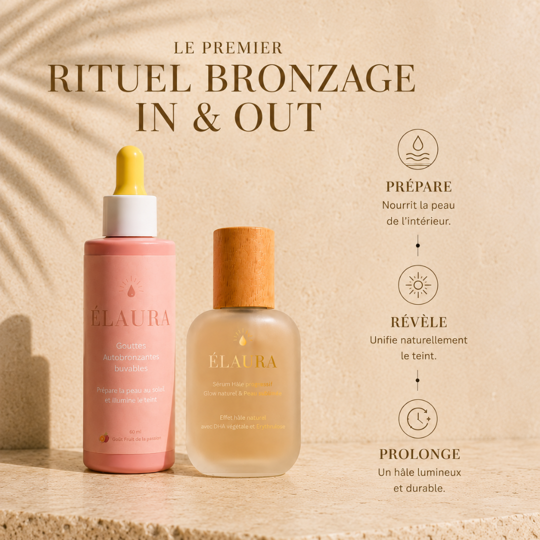 Duo Bain de Soleil - rituel solaire et glow pour la peau